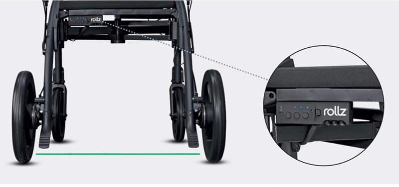 Rollz Motion Rhythm Parkinson rollator | Medipoint